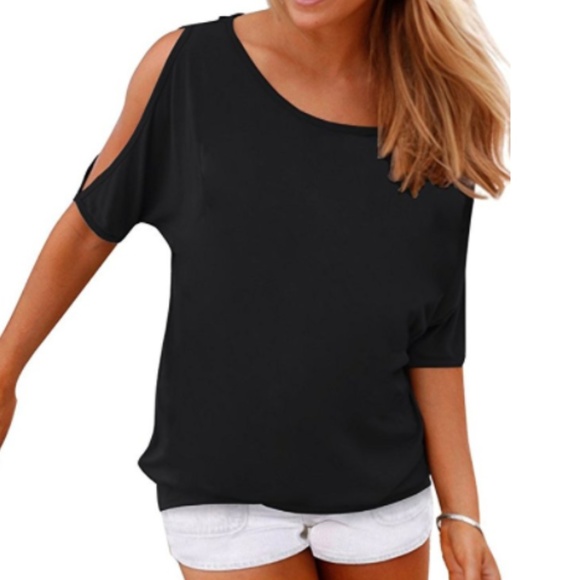 Haola Womens Striped Tops Summer Casual Round Neck Short Sleeve Blouse T-Shirt
